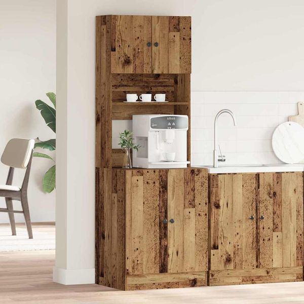 vidaXL Küchenbuffet Altholz 60 x 50 x 180 cm 3365555