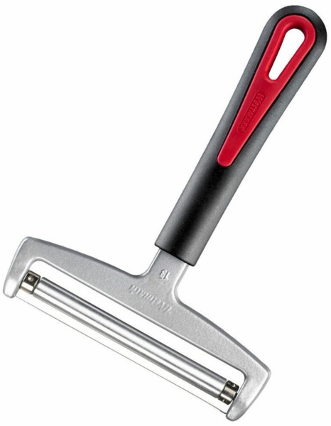 WESTMARK Käsemesser Variable Schnittstärke, Käseschneider mit Rolle & auswechselbarem