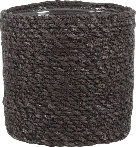 Mica Übertopf Korb Atlantic Ø 16 x 16 cm grau