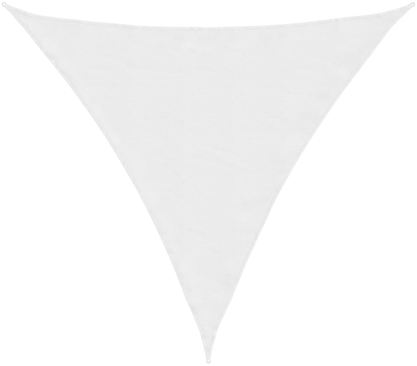 vidaXL Sonnensegel Oxford-Gewebe Dreieckig 6x6x6 m Weiß 135295