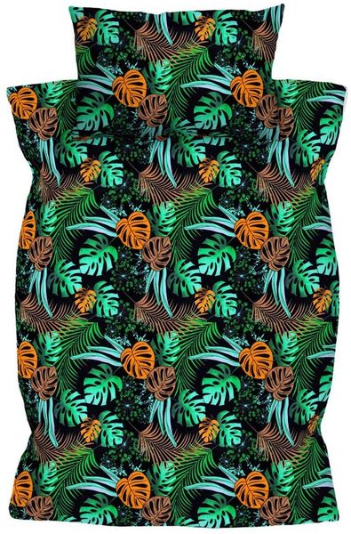 Amilian Kinderbettwäsche 100x135 - Bettwäsche Kinder - Kopfkissenbezug 40x60 cm Babybettwäsche, 2 teilig, 100% Baumwolle, für Mädchen und Jungen