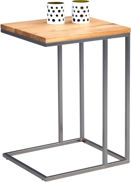 Beistelltisch Frank / Finn, Holzfarben, 43 x 62 x 38 cm