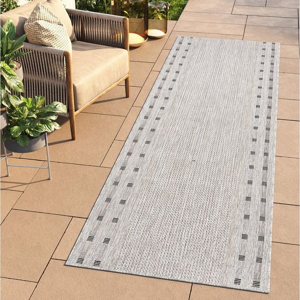 Tapiso Küchenläufer MELISSA, rechteckig, Höhe: 6 mm, Indoor & Outdoor, UV-beständig, wetterfest, modern