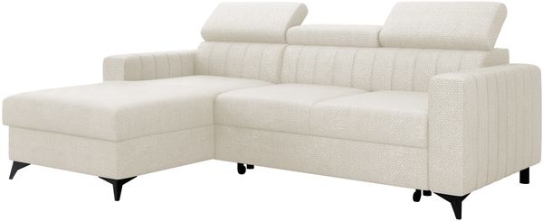 Ecksofa Kiarge (Farbe: Flow 06, Seite: Links LC+2R)