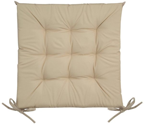 Wasserdichtes Stuhlkissen Outdoor GARTEN 01 40x40x5 beige