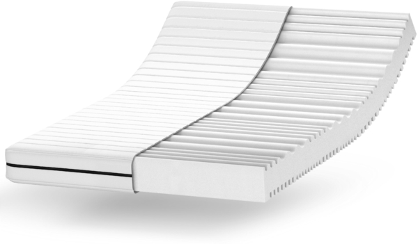 Kaltschaummatratze 160x190 - Höhe 18cm - Härtegrade H2/H3 - 7 Zonen Matratze - Ergonomisch - Lieferung als Rollmatratze - Matratze 160x190cm