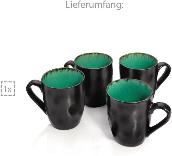 SÄNGER Kaffeebecher Set Palm Beach 4 teilig Bild 7