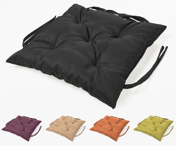 sunnypillow Bankauflage Bankauflage Stuhlkissen viele Farben und Größen zur Auswahl, 60 x 60 cm