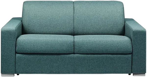 Vente-unique - CALITO Sofa Stoff Blau - B 223 cm94 cm x H 85 cm x L 174 cm