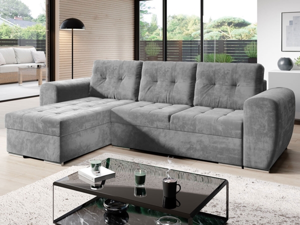 Ecksofa Perniro, Farbe: Monolith 85