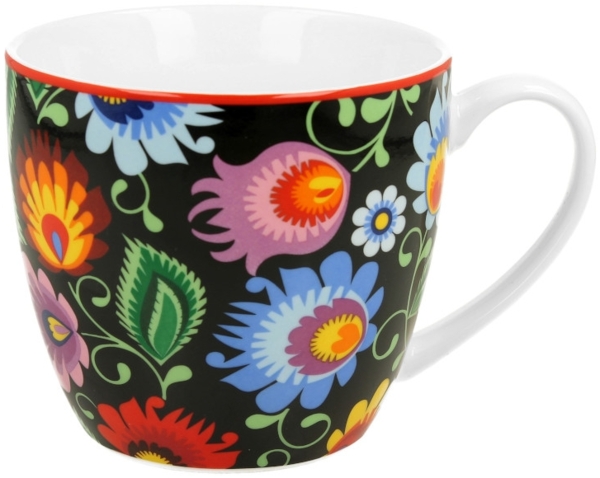 DUO ETNO Becher 460 ml ETNIC New Bone China Porzellan Bild 2