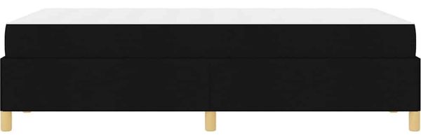 vidaXL Bettrahmen mit Matratze Schwarz 120 x 200 cm Stoff 3398929 Bild 8