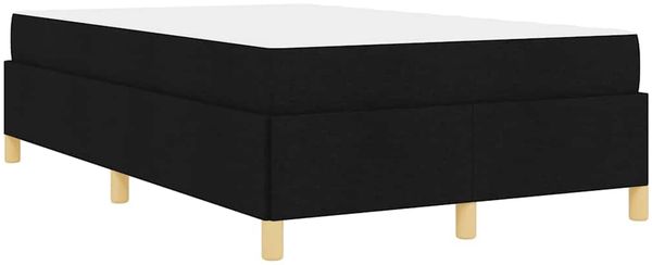 vidaXL Bettrahmen mit Matratze Schwarz 120 x 200 cm Stoff 3398929 Bild 9