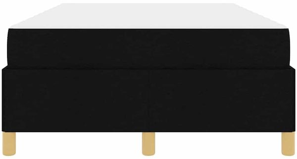 vidaXL Bettrahmen mit Matratze Schwarz 120 x 200 cm Stoff 3398929 Bild 7