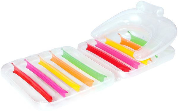 Luftmatratze Summer Colors™ mit Rückenlehne + klappbarem Fußteil 178 x 80 x 49 cm