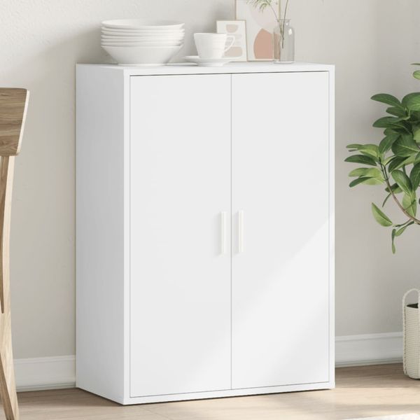 vidaXL Sideboard Weiß 60x31x84 cm Holzwerkstoff 840485