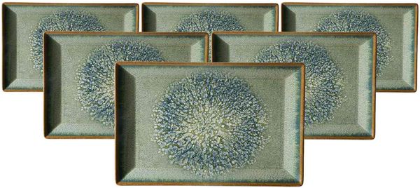 Ritzenhoff & Breker Verde Servierplatte 34 x 23 cm 6er Set