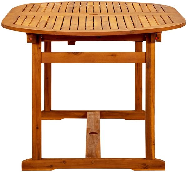 vidaXL Garten-Esstisch (160-240)x100x75 cm Massivholz Akazie 316565 Bild 6