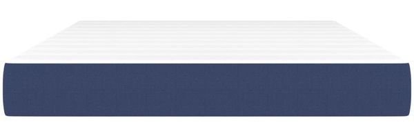 vidaXL Taschenfederkernmatratze Mittel Blau 140x200x20 cm Stoff 347800 Bild 3