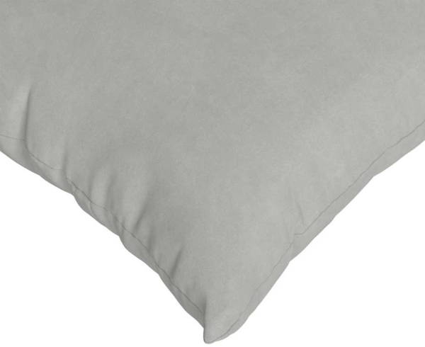 vidaXL Sofakissen 2 Stück Hellgrau 80 x 80 cm Stoff 42014070 Bild 6