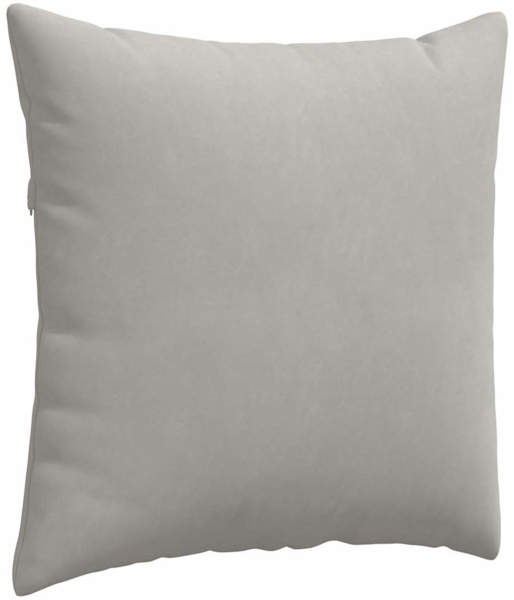 vidaXL Sofakissen 2 Stück Hellgrau 80 x 80 cm Stoff 42014070 Bild 4