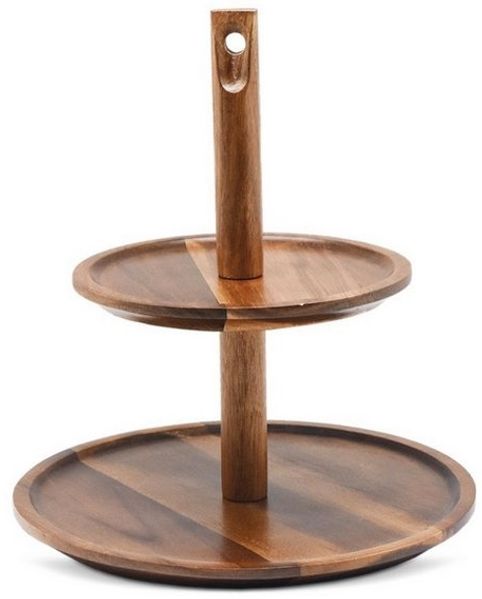 EKA Etagere Akazienholz Etagere 25×27cm, Akazienholz, (1-tlg)