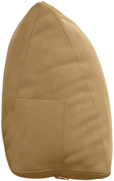 vidaXL Rückenkissen Braun 45 x 20 x 35 cm Cordstoff 42015027 Bild 6