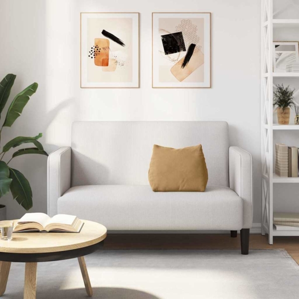 vidaXL Rückenkissen Braun 45 x 20 x 35 cm Cordstoff 42015027 Bild 3