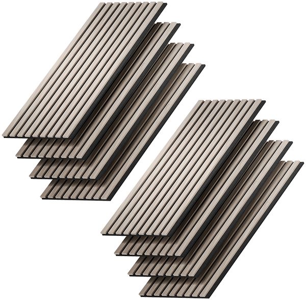 Wandpaneele Sonoa Braun 8 Stück Vicco