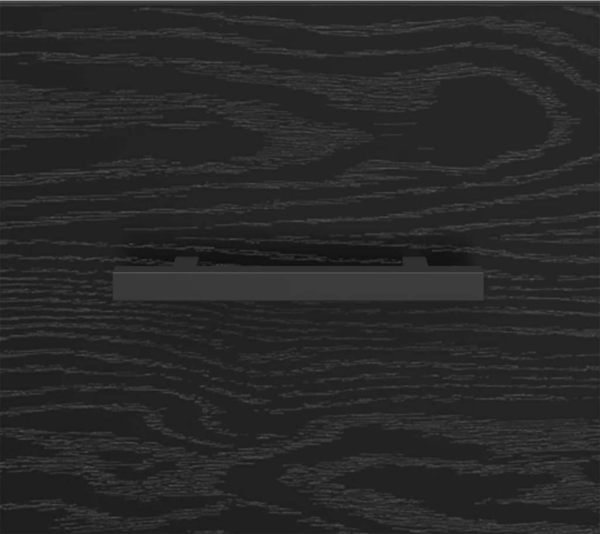 vidaXL Nachttisch Schwarz Eichen-Optik 40 x 35 x 47,5 cm Holzwerkstoff 882090 Bild 9