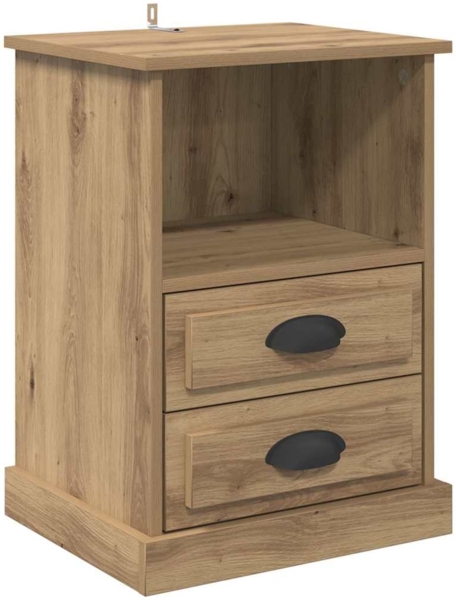 vidaXL Nachttisch Artisan-Eiche 36 x 43 x 60 cm Holzwerkstoff 881398