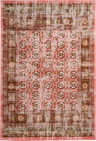 Kurzflorteppich Kuekene 300 Rot 80x150 cm