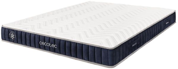 Cecotec Hybridmatratze Fluss Cecofresh 2700 CoolConfort Hybrid 80x190. Multicapa, Kern von Sackflecken und CoolConfort -Technologie, erfrischendes Gefühl, hohe Festigkeit, Höhe 27 cm