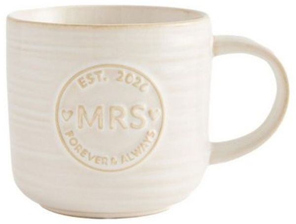 Next Becher Country Hochzeit Trinkbecher, MRS, 1-tlg, Keramik