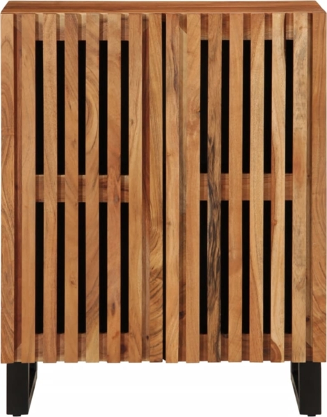 vidaXL Sideboard 60x34x75 cm Massivholz Akazie 377447