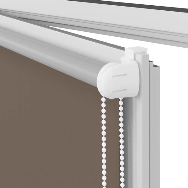 vidaXL Verdunkelungsrollo Kaffeebraun 45x210cm Stoffbreite 40,7 cm 4011039 Bild 12