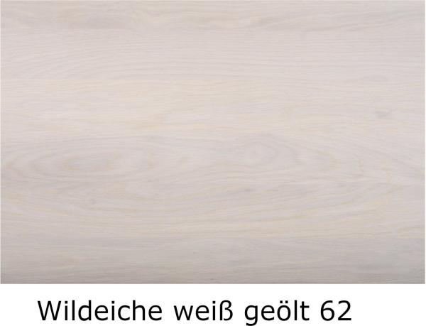 Dico Massivholz Kommode Select, Wildeiche, 3 Schubladen 62 Wildeiche weiß geölt