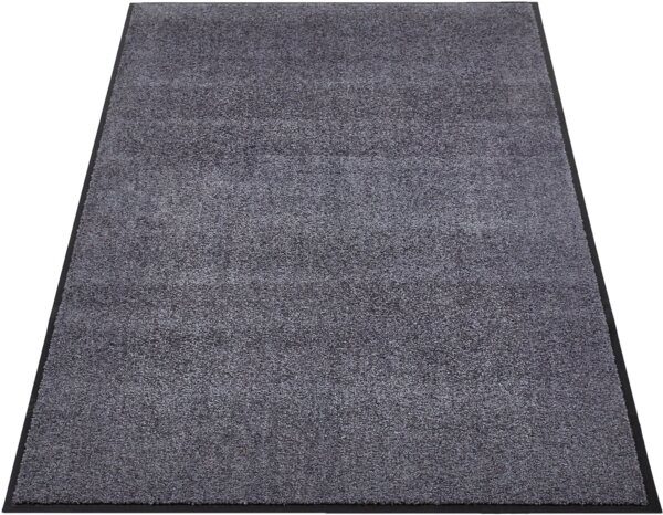 Andiamo Fußmatte Super Wash & Clean, Made in Belgium, rechteckig, Höhe: 7 mm, Schmutzfangmatte, Uni Farben, rutschhemmend, waschbar