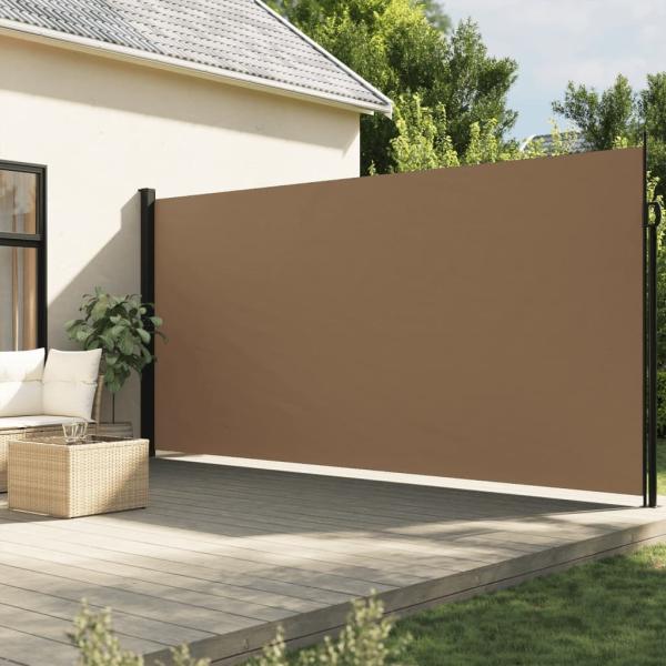 Seitenmarkise Ausziehbar Taupe 200x300 cm 4004364