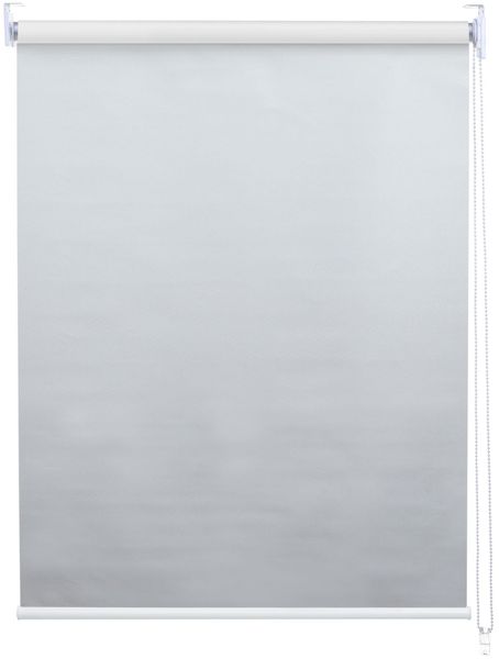 Rollo HWC-D52, Fensterrollo Seitenzugrollo Jalousie, 80x230 cm Sonnenschutz Verdunkelung blickdicht ~ weiß Bild 3