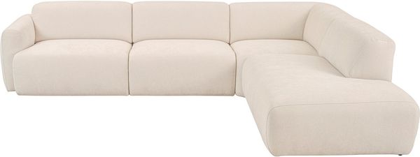 Home affaire Ecksofa Myrland Wohnlandschaft, Breite 310 cm, L-Form, Chenille, Easy Clean Stoff, mit Kaltschaum
