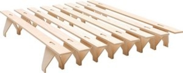 Tojo Futonbett lieg, reduziertes Design, in mehreren Breiten, erweiterbar zum Familienbett Bild 6