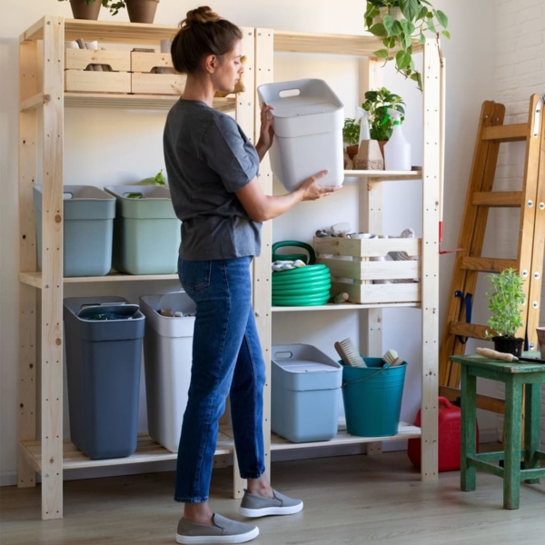 Curver Mülleimer Ready to Collect 20L Hellblau 443848 Bild 6