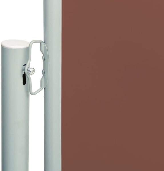 vidaXL Seitenmarkise Ausziehbar 200x600 cm Braun 317975 Bild 3