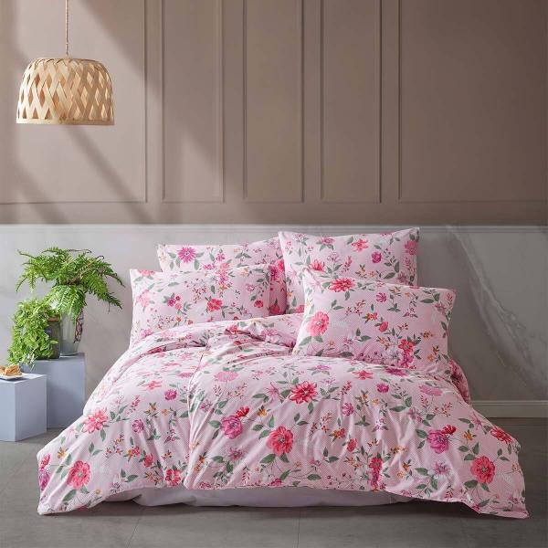 Traumschlaf Bettwäsche Lucia pink|155x220 cm + 80x80 cmTraumschlaf Bettwäsche Lucia pink