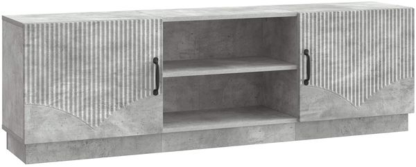 vidaXL TV-Schränk Betongrau 150 x 31 x 47 cm Holzwerkstoff 895378