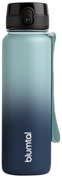 Blumtal Trinkflasche auslaufsichere Trinkflasche Sport + 1-Klick-Verschluss, BPA-freie Wasserflasche mit Sieb - spülmaschinenfest