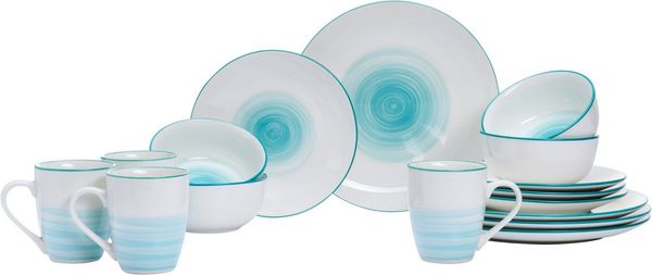 Ritzenhoff & Breker Luna Kombi Set 16-teilig - türkis - DS