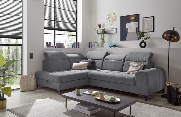 Rockdale – Das Ecksofa mit elektrischer Sitztiefenverstellung und modernem Komfort