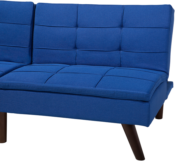Schlafsofa 3-Sitzer Polsterbezug kobaltblau RONNE Bild 6